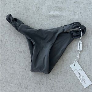 Frankies Bikinis - Malibu Bottom | Charcoal Cheeky
